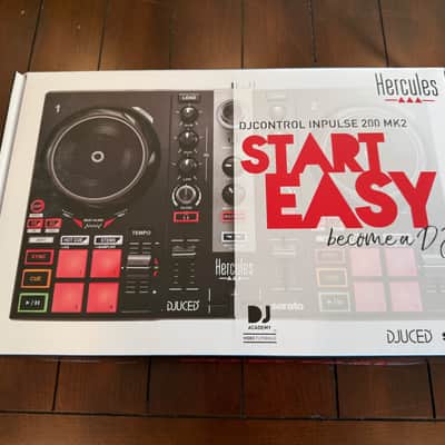 Hercules Inpulse 200 MK2 2-Channel DJ Controller 2023 - Present - Black image 2
