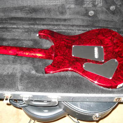 PRS Standard 24 Studio 1988 Red Multifoil *super rare* with up bend trem Route image 13