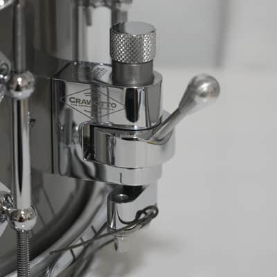 Craviotto Solitaire Titanium 6 x 14 rare (1 of 25) NAMM 2016 model image 3