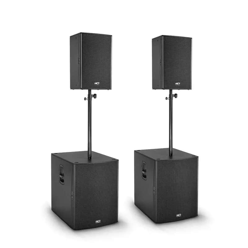 NEXT ProAudio PFA12.18 Complete Active DJ Sound System – Plug & Play Big Rig for PA & Live Events image 1