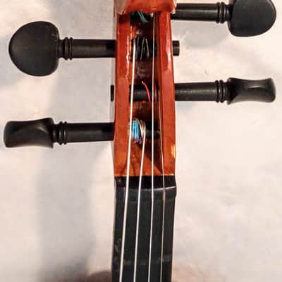 Unmarked 1/2 VIOLIN WITH BOW & CASE - Natural Gloss image 12