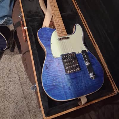 Custom Fender Telecaster 2024 - Flame Maple/ Ash Natural image 1