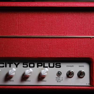 70s Sound City 50 Plus (L50) Red Head – Dallas Arbiter Era image 3