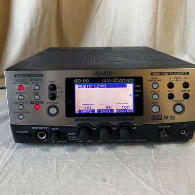 EDIROL SD-90 STUDIO Canvas USB Digital Audio Studio roland! image 2