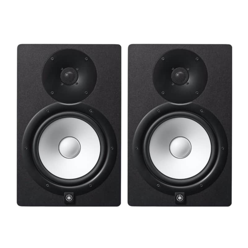 YAMAHA HS8 2-Way Bass-Reflex Bi-Amplified Near-Field Studio Monitor (2-Pack) Bundle (2 Items) image 1