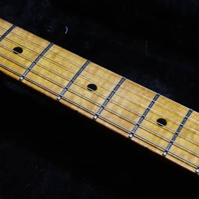 Knaggs Severn Trem T3 Flame Maple Neck White 2016' image 5