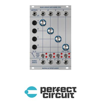 Tiptop Audio Buchla 292t Quad Lopass Gate image 1