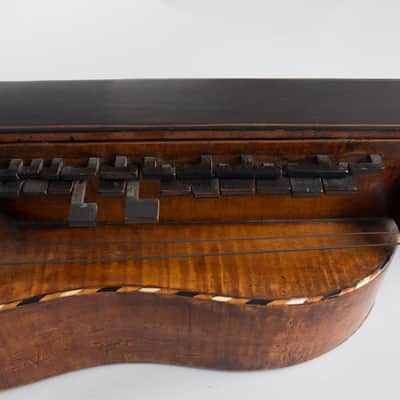 Guitar Shaped 6 String Hurdy-gurdy (maker unknown),  c. late 18th Century. image 8