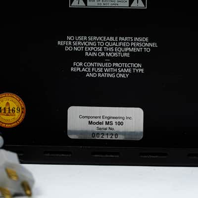 Component Engineering MS-100 Booth Monitor Amplifier - Precision Monitoring for Pro Audio image 6