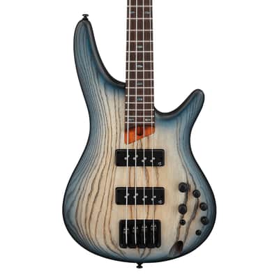 Ibanez Standard SR600E - Cosmic Blue Starburst Flat image 1