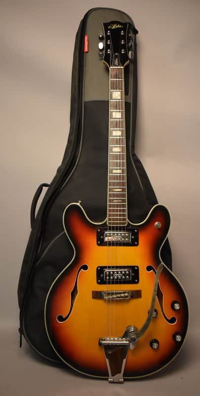 1970s Aria Diamond 5102T Hollowbody Electric Guitar Sunburst MIJ image 1