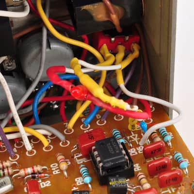 Boss SD-1 Modified FuzzFusion SuperOverdrive Clipping 1N34A&LED3mm Used From Japan #OP64373 image 4