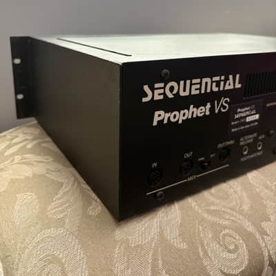 Sequential Prophet VS Rackmount 8-Voice Polyphonic Synthesizer 1986 - 1987 - Black image 17