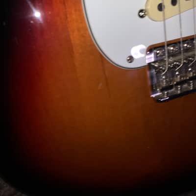 2022 Fender Jimi Hendrix Artist  Series Signature  Stratocaster 3-Color Sunburst electric guitar image 6