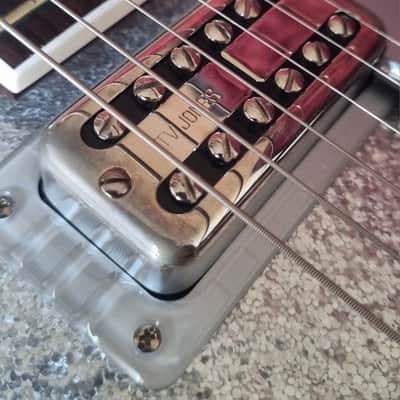 Gretsch G6129T-89 Vintage Select '89 Sparkle Jet with Bigsby 2021 - Present - Silver Sparkle image 6