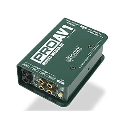 Radial Pro-AV1 Multi Media Passive DI Box - DI Box imagen 1