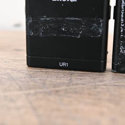 Shure UR4D Wireless Receiver w/ two UR1 Bodypack Transmitters - H4 Band CG0077F image 16