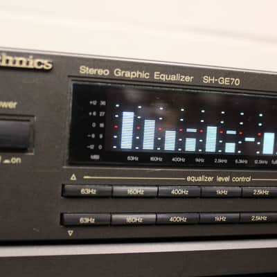 Technics SH-GE70 Stereo Graphic Equalizer - Vintage - RARE! image 2