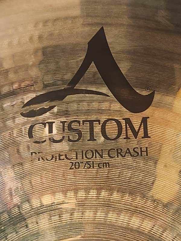 Zildjian 20" A Custom Projection Crash Cymbal 2004 - Present - Brilliant image 1