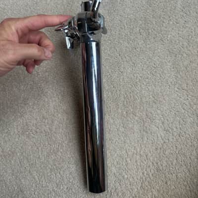 Premier Vintage Lokfast Double Tom Drum Holder Mount Post - two 5” L Arms - Chrome image 4