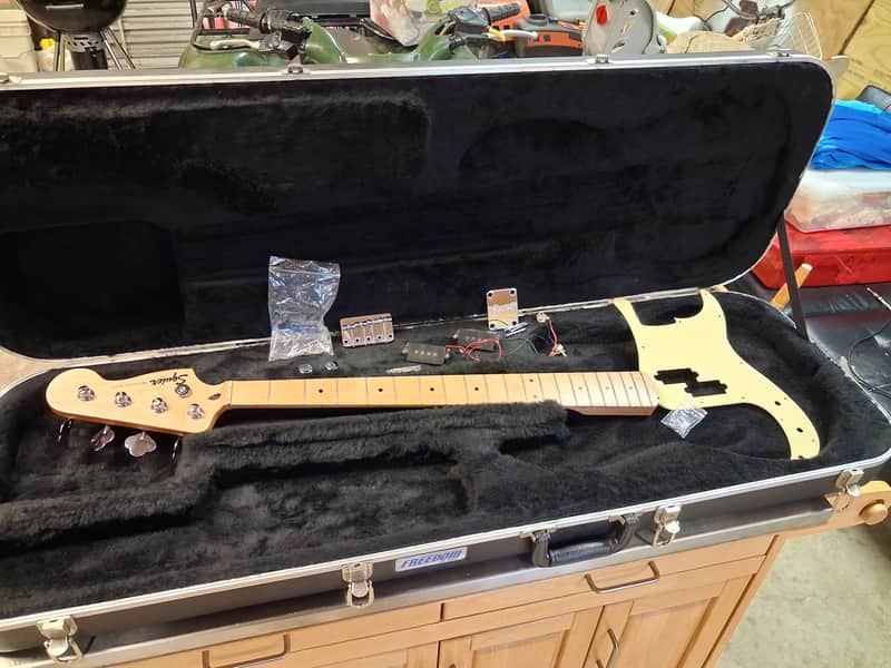 Squier Sonic Precision Bass Neck and Misc Parts image 1