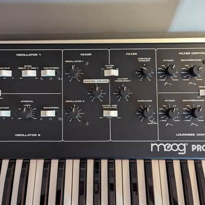 Moog Prodigy 32-Key Monophonic Analog Synthesizer 1979 - 1984 - Black image 7