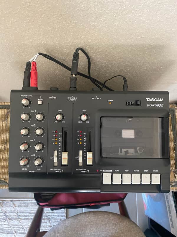 TASCAM PORTA 02　マルチトラックカセットレコーダー Tascam Porta 02 Tape Recorder - What To Know & Where To Buy