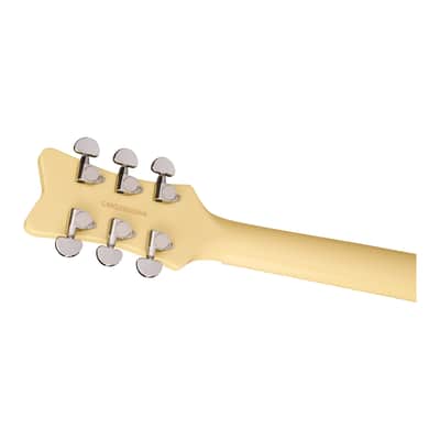 Gretsch Streamliner Jet Club 6-String Right-Hand Electric Guitar (Aged White) image 6
