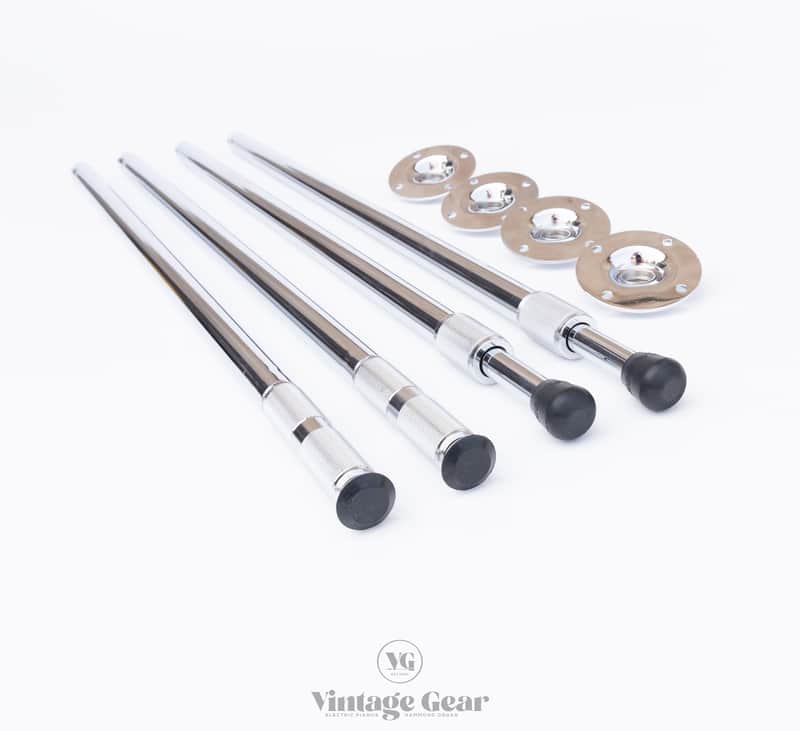 Fender Rhodes Legs with Plates set of four Bild 1