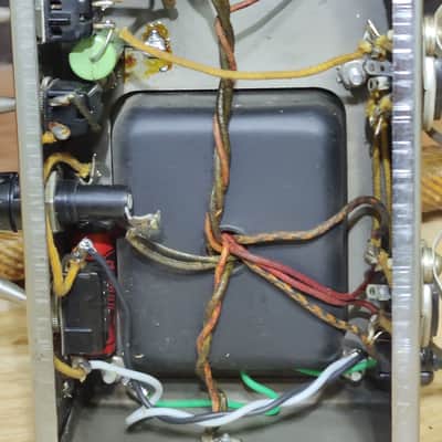 1955 Fender Bassman 5E6-A Narrow Panel 40-Watt 4x10" Guitar Combo Tweed image 20
