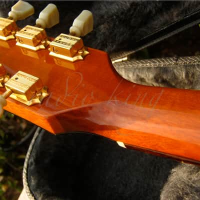 ULTRA RARE! * 2002 Gibson USA Les Paul Junior Special PLUS * Trans Amber TIGER FLAME ! * Standard image 9