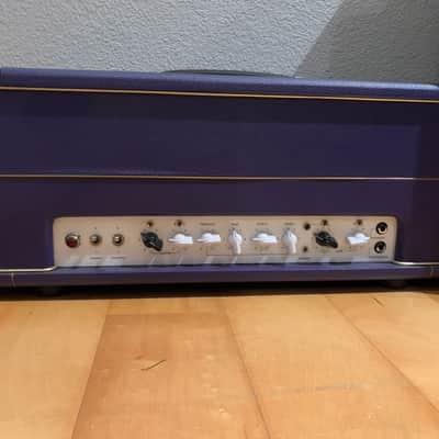 Mark Cameron Custom 2-Channel 50 Watt Head Purple image 2