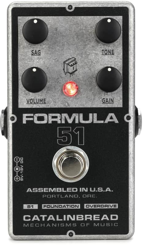 Catalinbread Formula 51 Tweed Champ-style Overdrive Pedal image 1