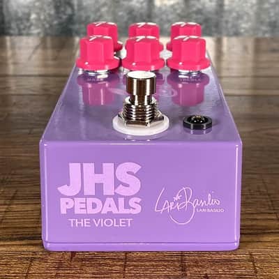 JHS Pedals Violet Lari Basilio Distortion Overdrive Guitar Effect Pedal Purple image 3