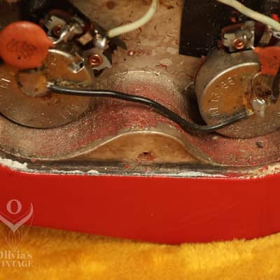 1965 Gibson reverse Firebird III w/non-reverse headstock original CARDINAL RED!! image 21