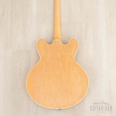 1990 Epiphone Casino Natural Near-Mint, Pre-Elitist Revolution w/ Case & Hangtag, Japan Terada image 3