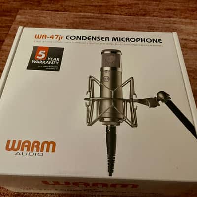 Warm Audio WA-47jr Large Diaphragm Multipattern FET Condenser Microphone 2018 - Present - Nickel image 1