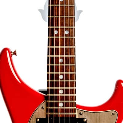 Daion Savage Red Electric Guitar w/ Original Daion Branded Hardshell Case image 3