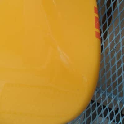 1969 Fender Mustang Custom Orange with racing stripes Excellent image 22