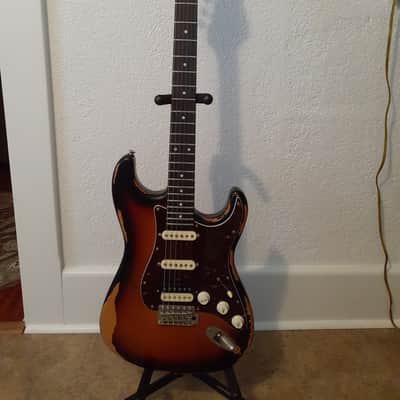 Vintage V6H Icon Distressed Tobacco Sunburst image 1