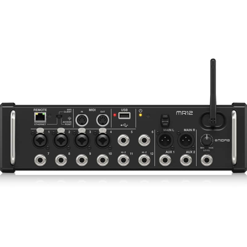 Midas MR12 12-channel Tablet-controlled Digital Mixer image 1