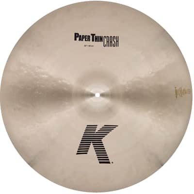 Zildjian K2822 K-Series Paper Thin Crash 22" - Crash Cymbal image 1
