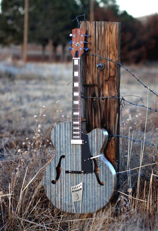Cowboy Jazz Guitar - Steel Top image 1
