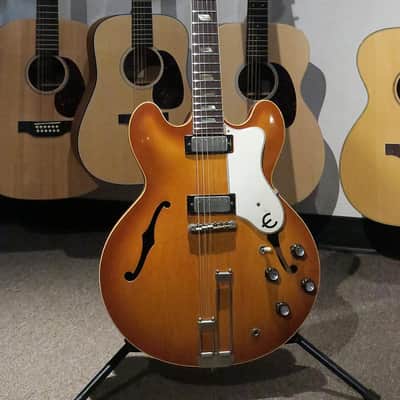 Epiphone 1962 Riviera Honeyburst with S.S. Frets & Case (Joe Satriani Private Collection)(Pre-Owned) image 2