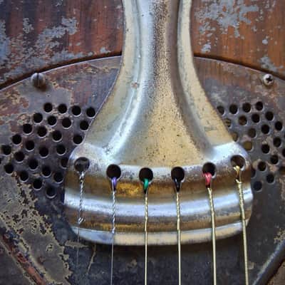 National Triolian 1930's - Steel body with Mahogany finish image 13