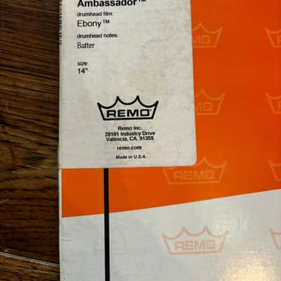 Remo Set of Three 14" Ambassador Drumheads image 8
