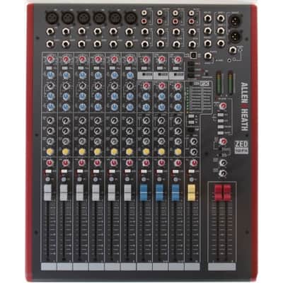 ALLEN&HEATH ZED12FX MIXER 6XLR+3STEREO CON EFFETTI image 2