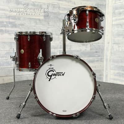 Gretsch USA Custom 3pc Drum Set 18/12/14 Walnut Gloss image 7
