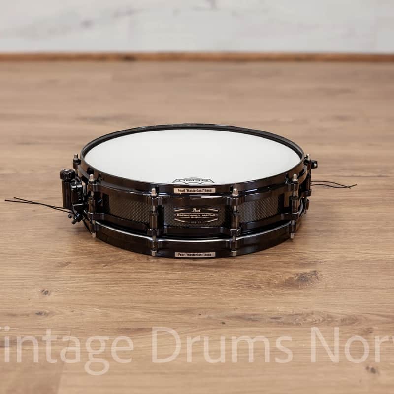 Pearl Free Floating Carbonply Maple Piccolo Snare Drum 14x3.5" FCM1435/B – Made in Japan