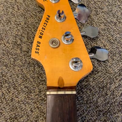 Fender Precision Bass Lefty 1978 w/ Neck Plate and Tuners image 2